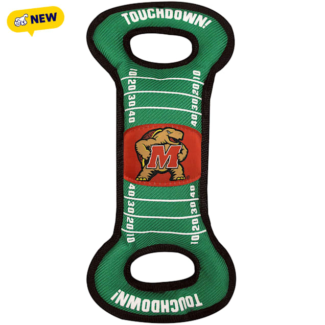 Pets First Maryland Terrapins NCAA Field Dog Toy, Medium - Carousel image #1