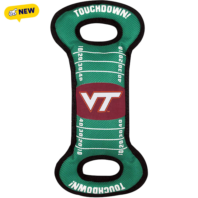 Pets First Virginia Tech Hokies NCAA Field Dog Toy, Medium - Carousel image #1