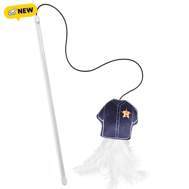 Pets First MLB Houston Astros Cat Wand, Small - Carousel image #1