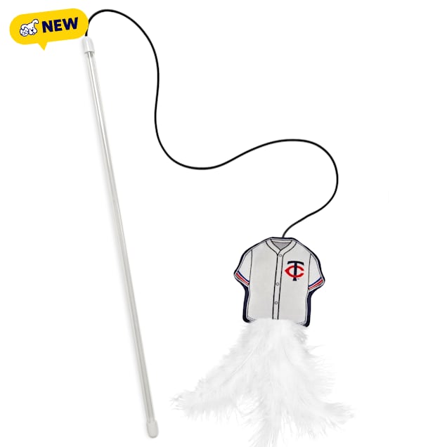 Pets First MLB Minnesota Twins Cat Wand, Small - Carousel image #1