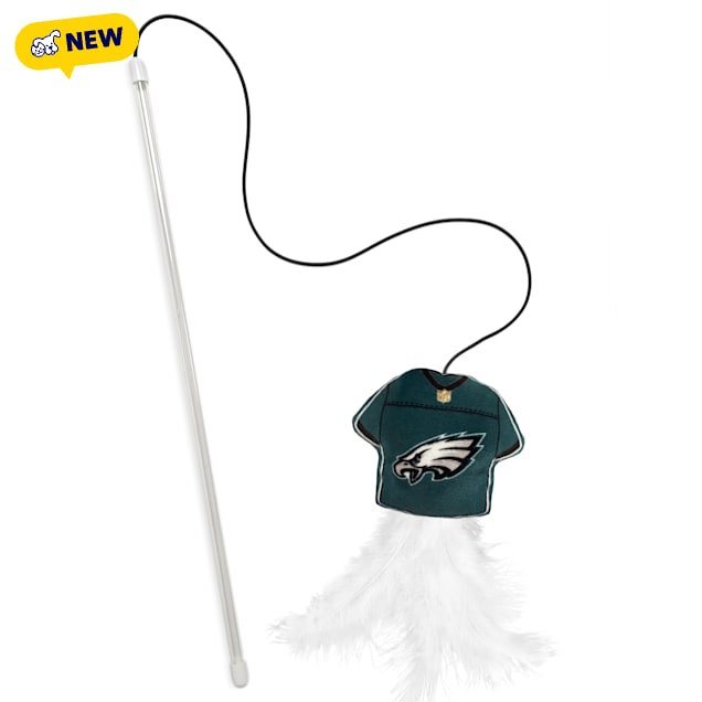 Pets First NFL Philadelphia Eagles Cat Wand, Small - Carousel image #1
