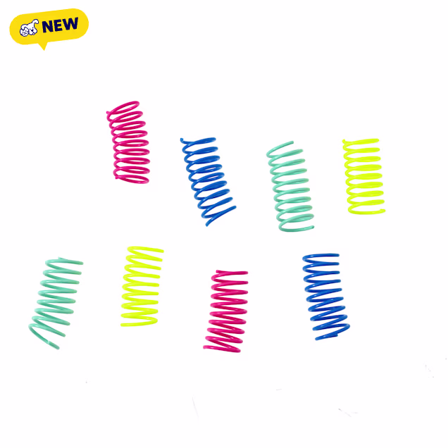 Max & Marlow Spring Cat Toy Multipack, Small, Pack of 8 - Carousel image #1