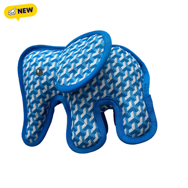 Bark-A-Boo Elephant TuffBeastz Dog Toy, Small - Carousel image #1