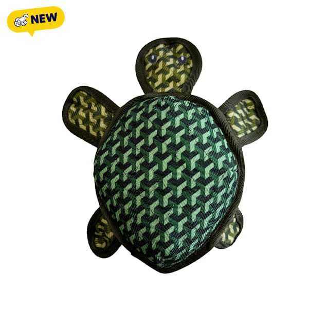 Bark-A-Boo Turtle TuffBeastz Dog Toy, Small - Carousel image #1