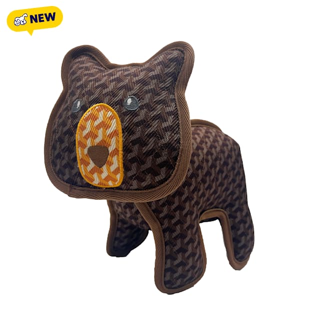 Bark-A-Boo Bear TuffBeastz Dog Toy, Small - Carousel image #1