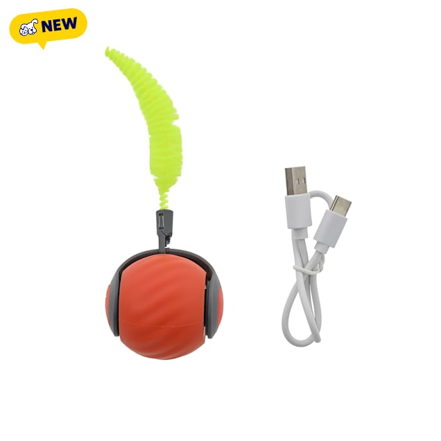 Max & Marlow Electronic Bouncing Ball Cat Toy, Small - Carousel image #1