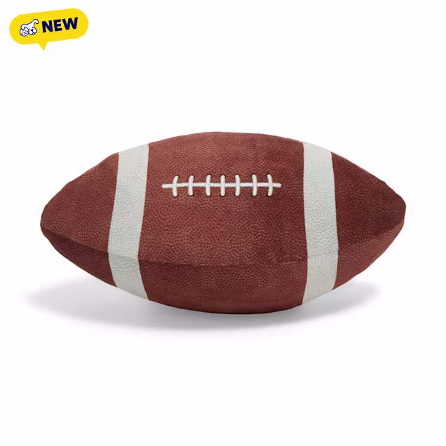 Leaps & Bounds Football Plush Dog Toy, Large - Carousel image #1