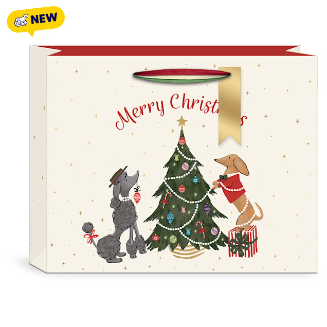 Molly & Rex Merry Pets Large Gift Bag - Carousel image #1