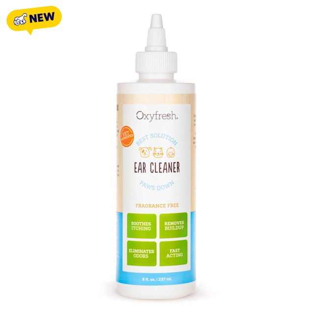Oxyfresh Advanced Ear Cleaner for Dogs, 8 fl. oz. - Carousel image #1