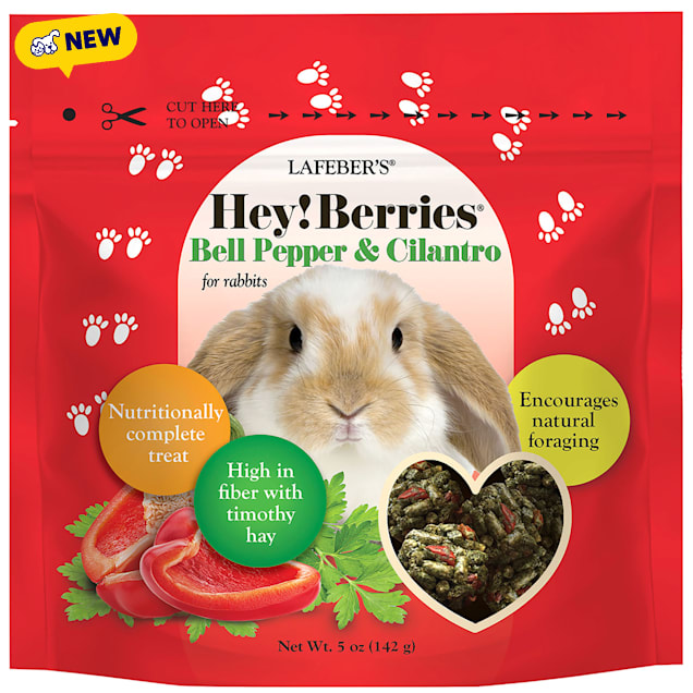 Lafeber's Hey!Berries Bell Pepper & Cilantro Treats for Rabbits, 0.313 lbs. - Carousel image #1