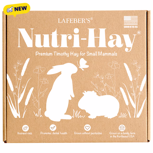 Lafeber's Nutri-Hay Western Timothy Hay for Rabbits and Guinea Pigs, 2.5 lbs. - Carousel image #1