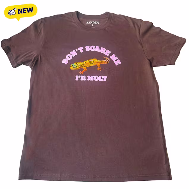Zanden Don't Scare Me I'll Molt Adult T-Shirt, Small - Carousel image #1