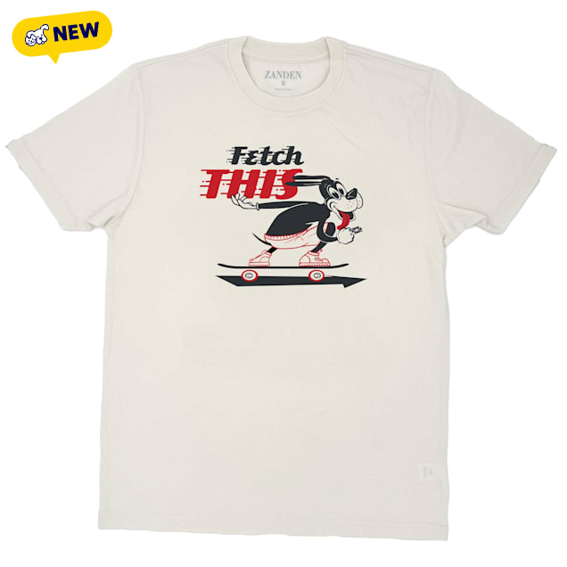 Zanden Fetch This Adult T-Shirt, Small - Carousel image #1