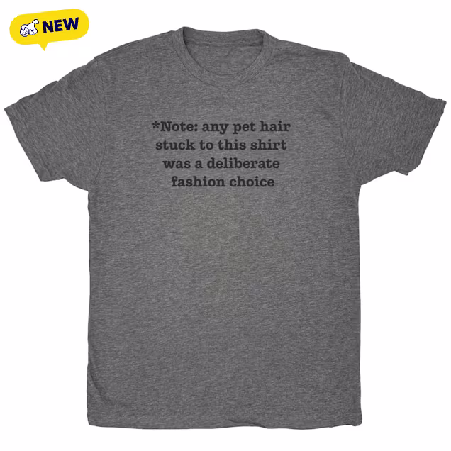 Zanden Pet Hair Fashion Adult T-Shirt, Small - Carousel image #1