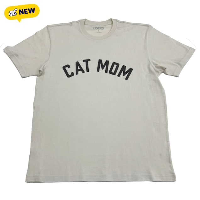 Zanden Cat Mom Adult T-Shirt, Small - Carousel image #1