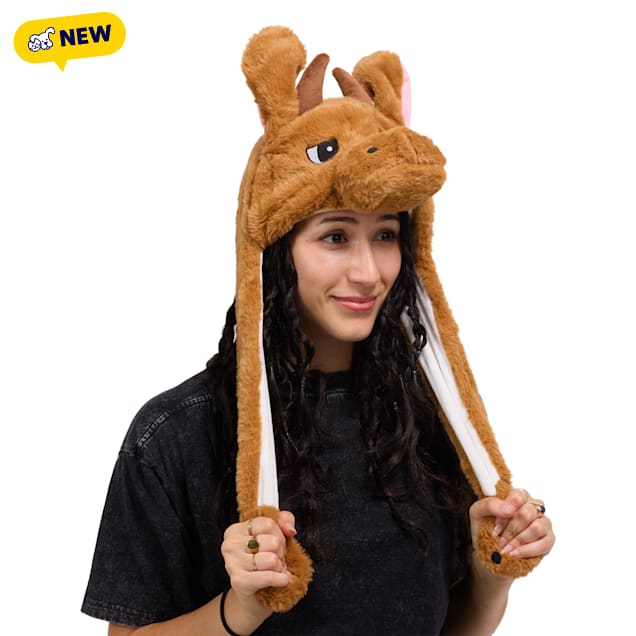 Petco Interactive Pop-Up Bull Ears Hat, One Size - Carousel image #1