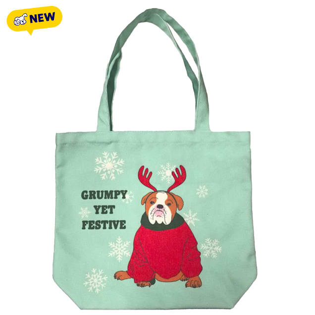 Zanden Grumpy Yet Festive Tote Bag - Carousel image #1