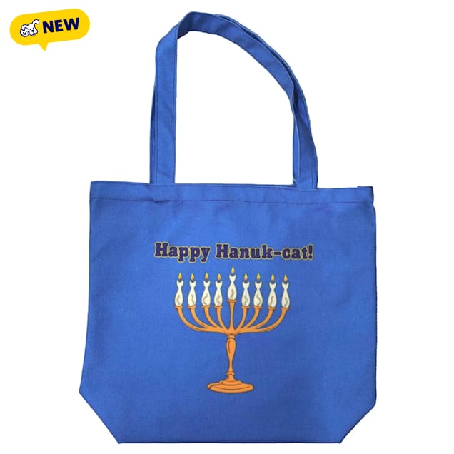 Zanden Hanukkah Cat Print Tote Bag - Carousel image #1
