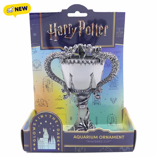Penn Plax Harry Potter Triwizard Cup Aquarium Ornament Tray Pack - Carousel image #1