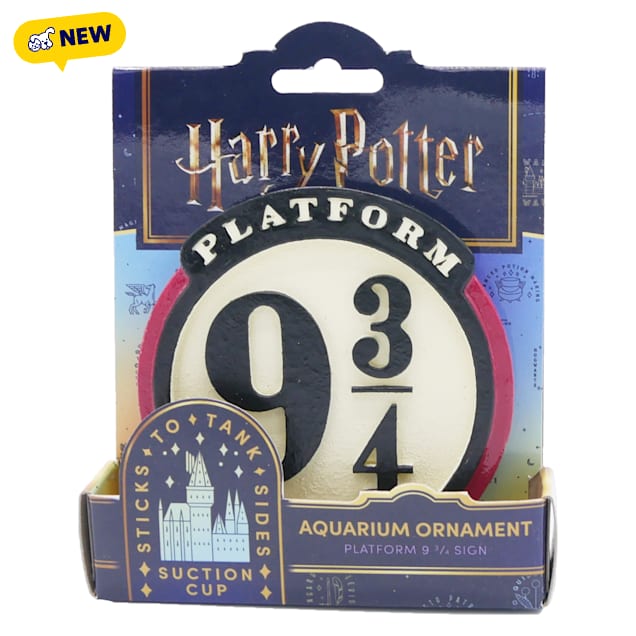 Penn Plax Harry Potter Platform 9 3/4 Aquarium Ornament Tray Pack - Carousel image #1