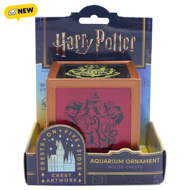 Penn Plax Harry Potter House Badges Aquarium Ornament Tray Pack - Carousel image #1
