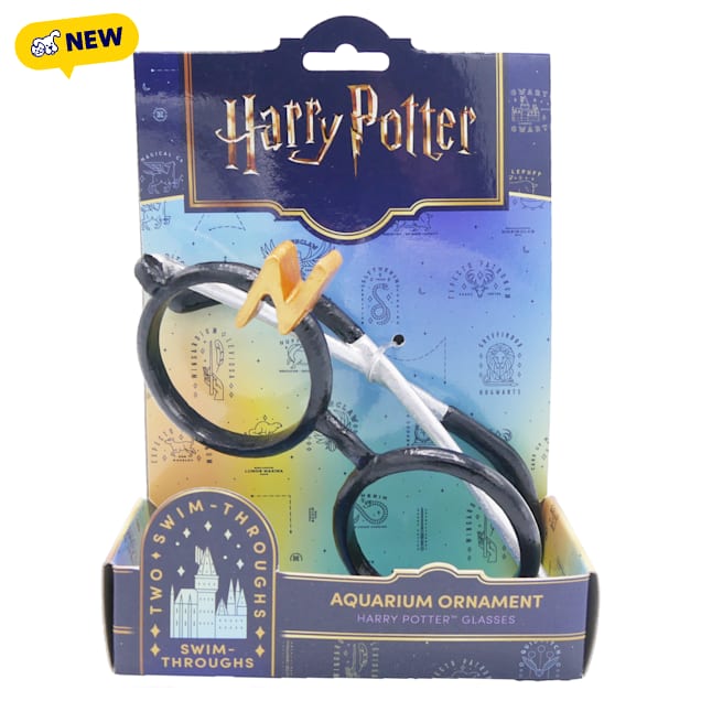 Penn Plax Harry Potter Glasses Aquarium Ornament Tray Pack - Carousel image #1