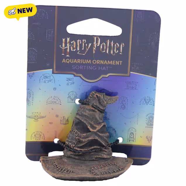 Penn Plax Harry Potter Mini Sorting Hat Aquarium Ornament - Carousel image #1