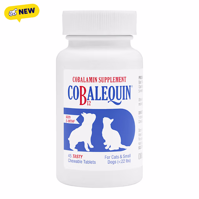 NUTRAMAX COBALEQUIN Chew Tab for Cats/Small Dogs, Count of 45 - Carousel image #1