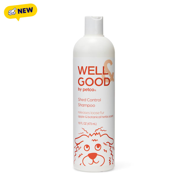 Well & Good Shed Control Shampoo for Dogs, 16 fl. oz. - Carousel image #1