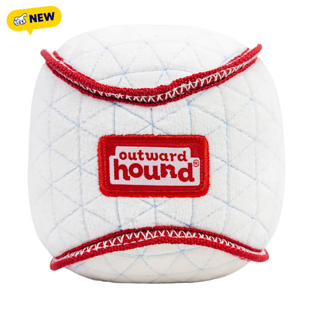 Outward Hound Baseball Xtreme Seamz Dog Toy, Small - Carousel image #1