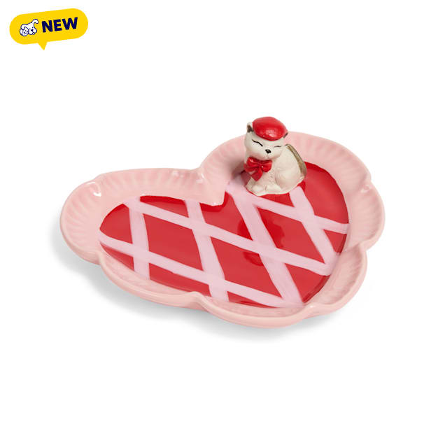 Petco Heart Cat Ceramic Jewelry Dish - Carousel image #1