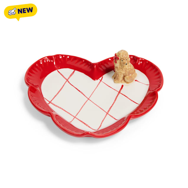 Petco Heart Dog Ceramic Jewelry Dish - Carousel image #1