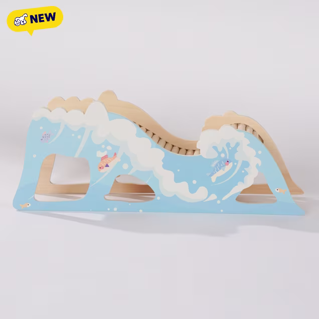 Mini & Moe Wave Bridge, Blue - Carousel image #1