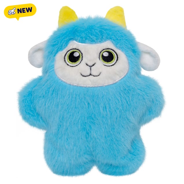 KONG Blue Spring Snuzzles Lamb Dog Toy, Small - Carousel image #1