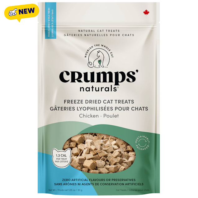 Crumps' Naturals Chicken Festive Freeze Dried Cat Treats, 1.05 lbs. - Carousel image #1