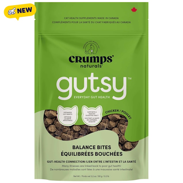 Crumps' Naturals Balance Bites Gutsy Cat Treats, 3.2 lbs. - Carousel image #1