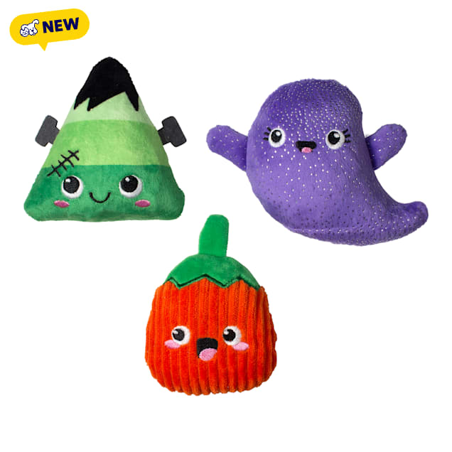 Petshop by Fringe Studio Spooky Squad Dog Toy, Small, Pack of 3 - Carousel image #1