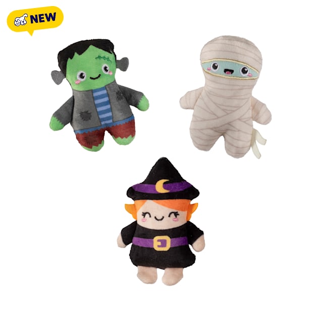 Petshop by Fringe Studio Ghouls Wanna Have Fun Doy Toy, Small, Pack of 3 - Carousel image #1