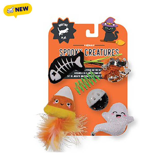 Petshop by Fringe Studio Sweet Treats, Spooky Feats Cat Toy, X-Small - Carousel image #1