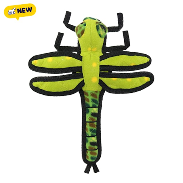 Tuffy Bug Dragonfly Green Dog Toy, Large - Carousel image #1