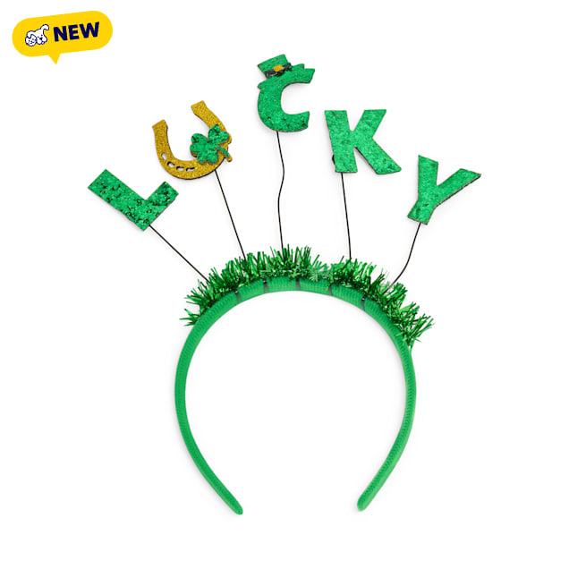 Petco "Lucky" St. Patrick's Day Adult Headband - Carousel image #1