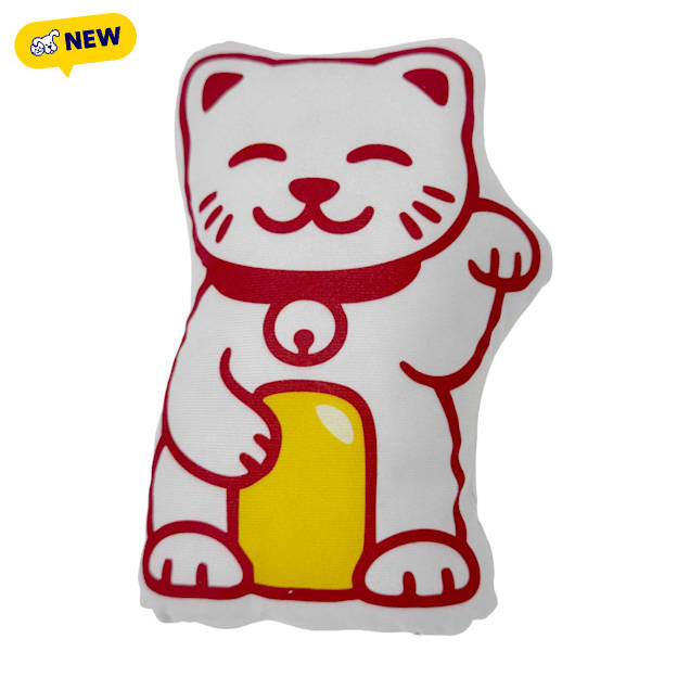 Zanden Lucky Cat Pillow - Carousel image #1