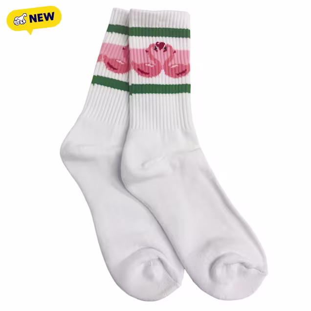 Zanden Kissing Swan Crew Sock - Carousel image #1