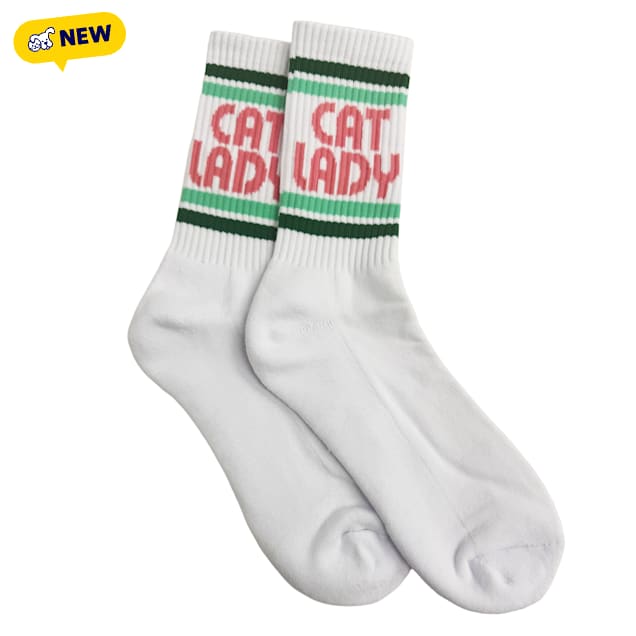 Zanden Cat Lady Crew Sock - Carousel image #1
