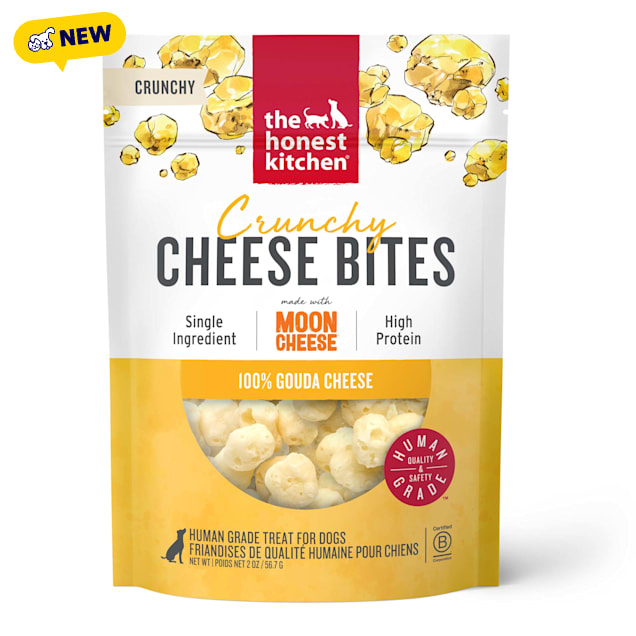 The Honest Kitchen Cheese Bites Gouda Recipe Dog Treats, 2 oz. - Carousel image #1