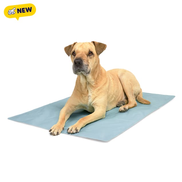 Petco Cooling Pad for Dogs, Large, Grey/Blue, 36.5" L X 23.5" W X 0.2" H - Carousel image #1