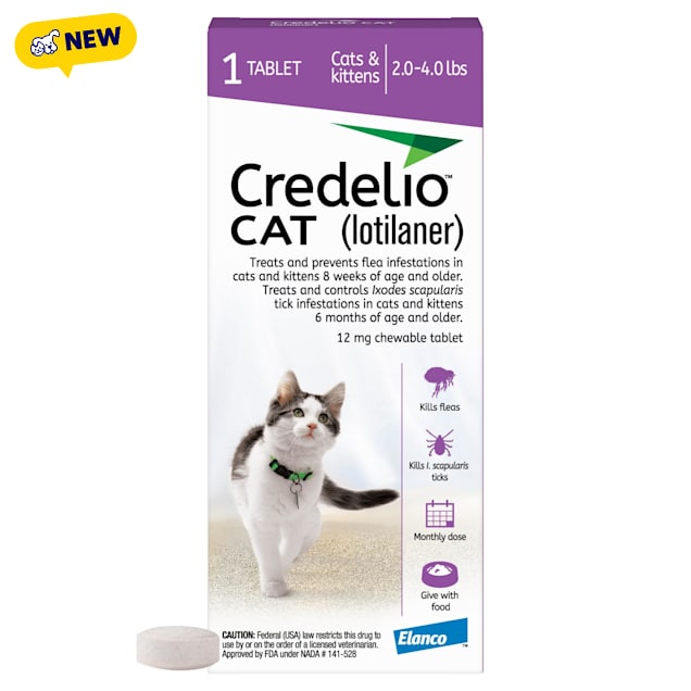 Credelio for Cats 2-4 lbs, 1 Count - Carousel image #1