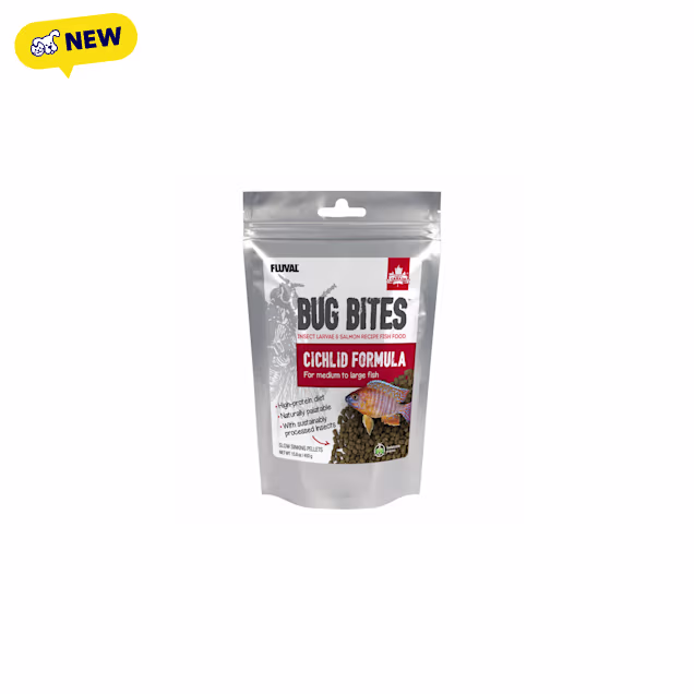 Fluval Bug Bites Cichlid Pellets, 15.8 oz. - Carousel image #1