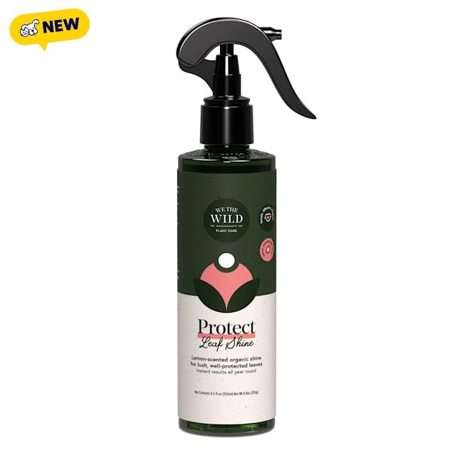 We The Wild Protect Spray Organic Botanical Leaf Shine & Care for Houseplants, 8.5 fl. oz., Multicolor - Carousel image #1