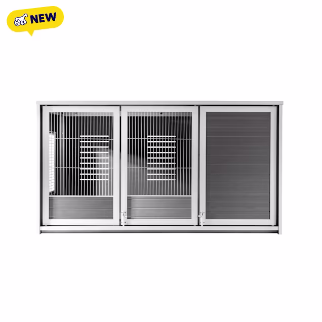 New Age Pet ECOFLEX Small Animal Cozy Critter Chateau, Grey, Small - Carousel image #1